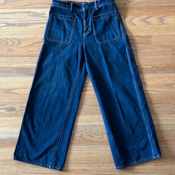 Dior Denim - Christian Dior Denim Couture Flared Leg Jeans Sz 4